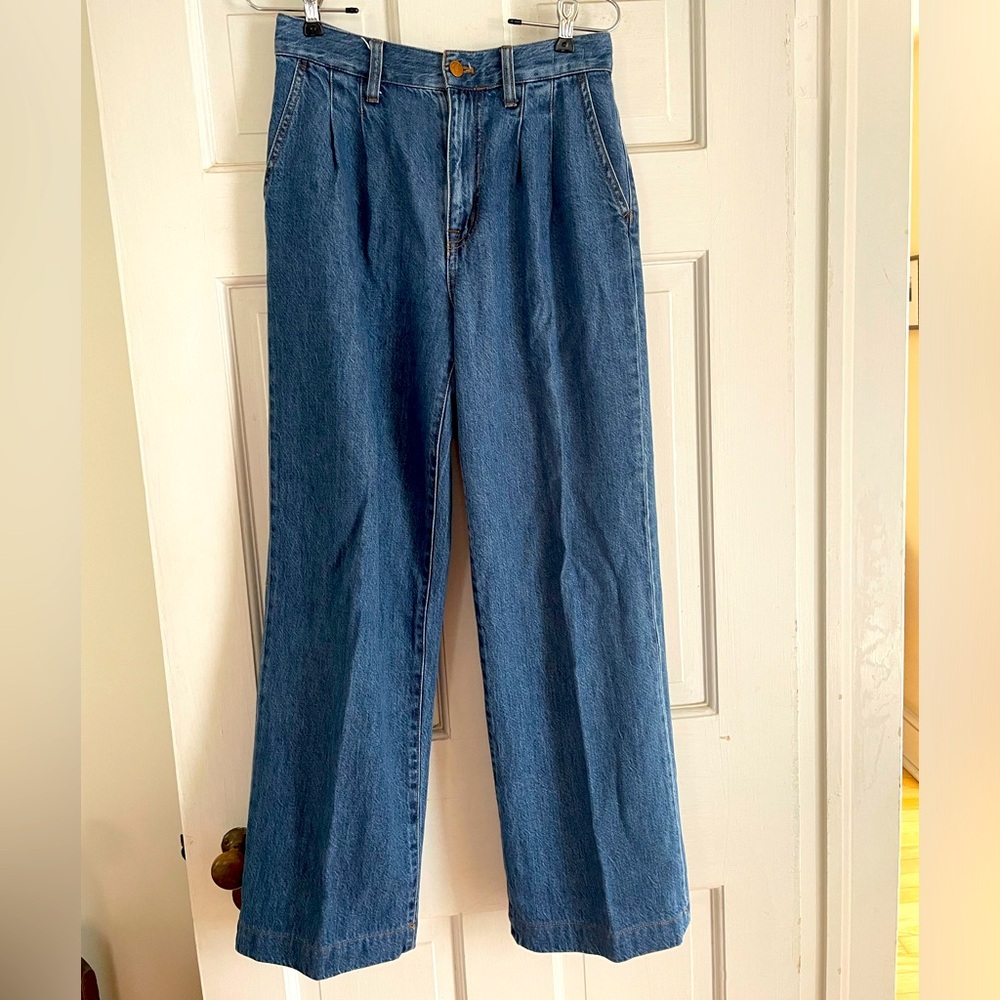 Madewell Harlow wide leg jeans in Fairson wash!